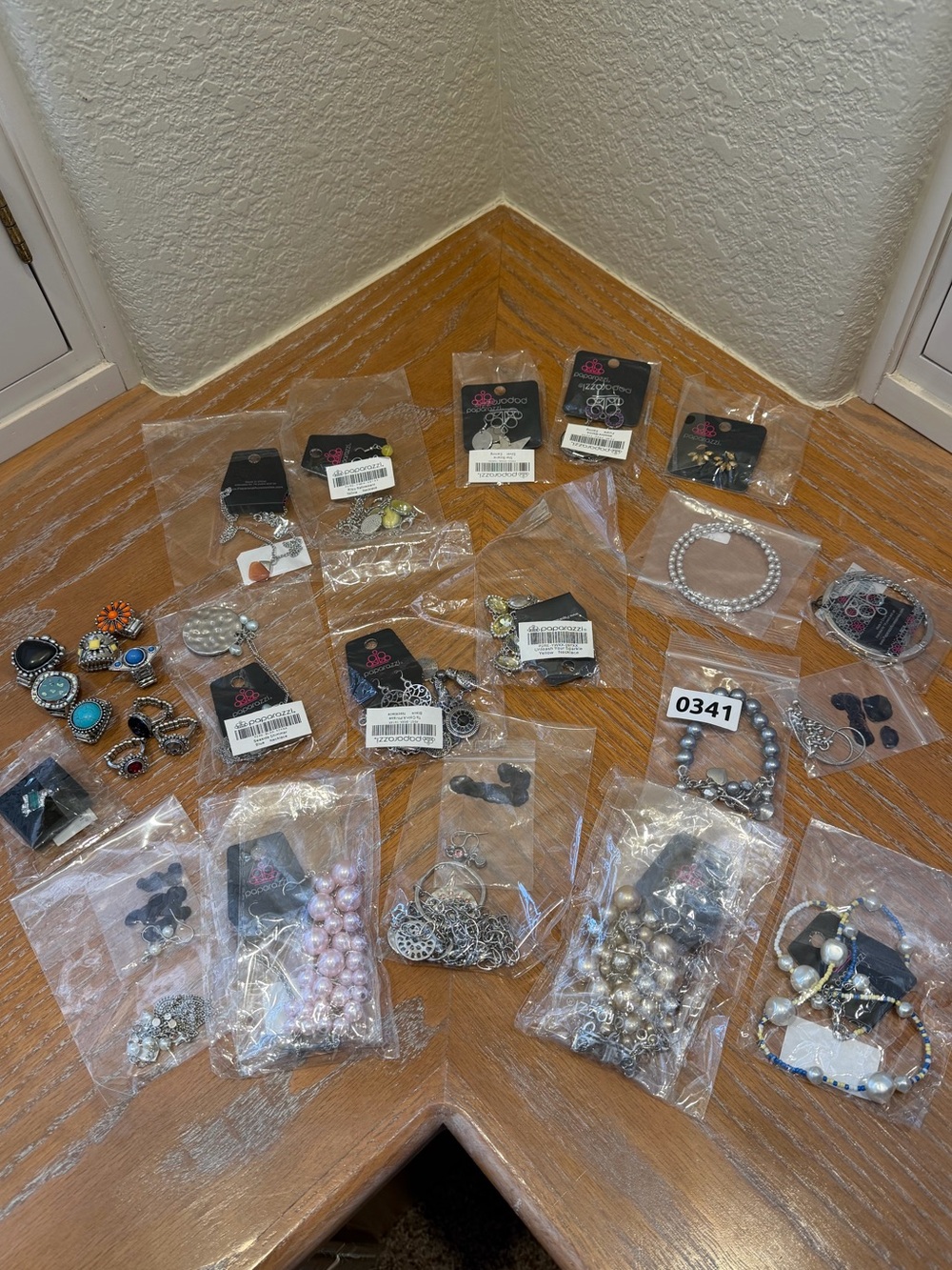 NEW LOT of 27 Paparazzi Silver-tone Jewelry Bundle